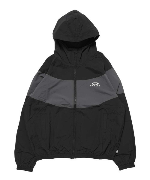 OAKLEY(オークリー)の「オークリー YTR WIND BLOCK JKT 11.0(ナイロンジャケット・キッズ・ブラック/グリーン・130cm/140cm/150cm/160cm)」の21枚目の写真