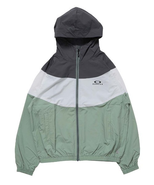 OAKLEY(オークリー)の「オークリー YTR WIND BLOCK JKT 11.0(ナイロンジャケット・キッズ・ブラック/グリーン・130cm/140cm/150cm/160cm)」の17枚目の写真