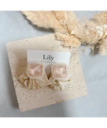 【Lily accessory】インド刺繡イヤリング(MA)