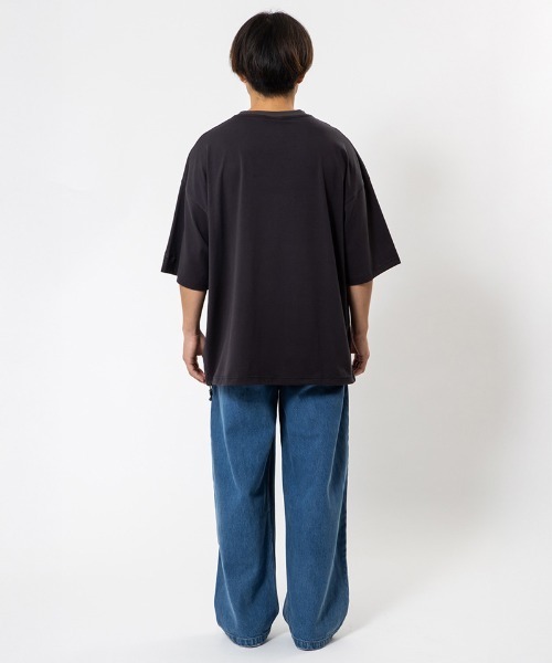 430(フォーサーティ)の「mt10444- S-S DSC BIG TEE ビッグTシャツ(26-014)(Tシャツ/カットソー・メンズ・チャコールグレー/ブラック/ブラウン/ホワイト・3/2/1/0)」の10枚目の写真