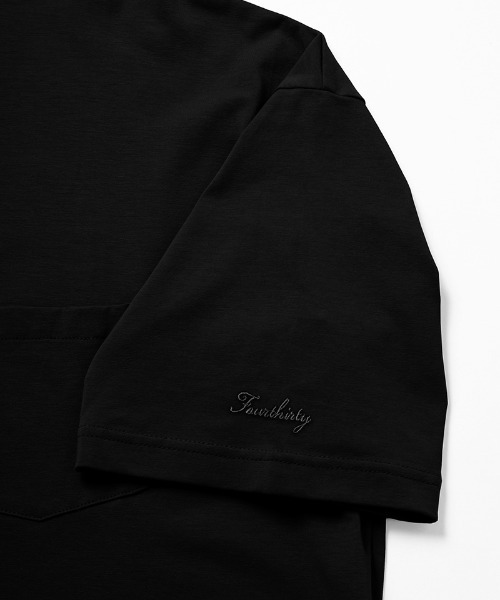 430(フォーサーティ)の「mt10444- S-S DSC BIG TEE ビッグTシャツ(26-014)(Tシャツ/カットソー・メンズ・チャコールグレー/ブラック/ブラウン/ホワイト・3/2/1/0)」の16枚目の写真