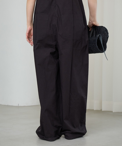 IENA LA BOUCLE（イエナラブークル）の「IENA LA BOUCLE カットワークオールインワン（つなぎ/オールインワン・レディース・ブラック・38/36）」の14枚目の写真