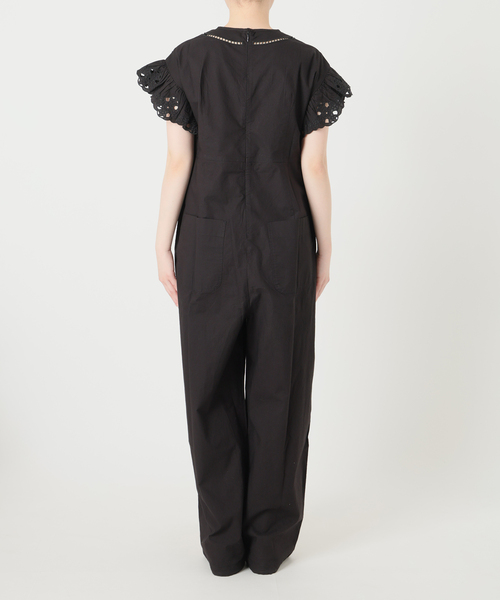 IENA LA BOUCLE（イエナラブークル）の「IENA LA BOUCLE カットワークオールインワン（つなぎ/オールインワン・レディース・ブラック・38/36）」の21枚目の写真