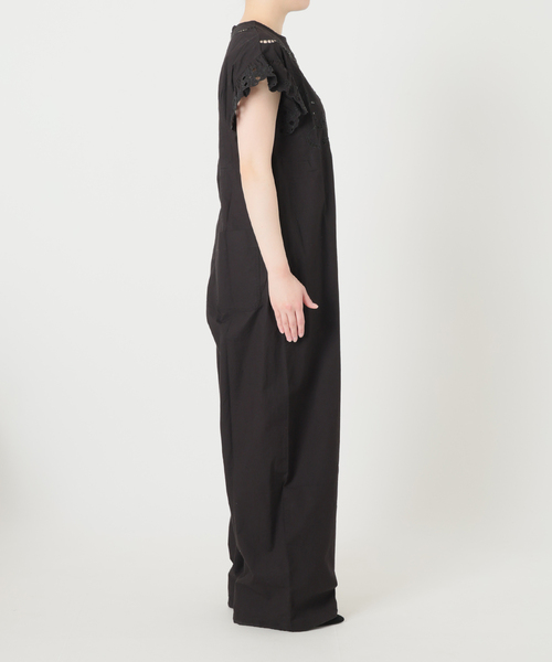 IENA LA BOUCLE（イエナラブークル）の「IENA LA BOUCLE カットワークオールインワン（つなぎ/オールインワン・レディース・ブラック・38/36）」の22枚目の写真