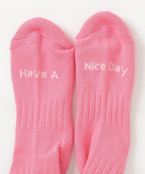 ROSE BUD(ローズバッド)の「(ROSTER SOX)FIRE(ソックス/靴下・レディース・ピンク/ブルー・ONE SIZE)」の3枚目の写真