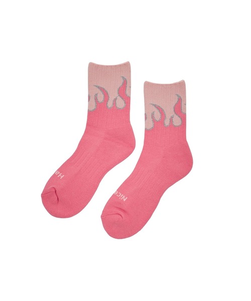 ROSE BUD(ローズバッド)の「(ROSTER SOX)FIRE(ソックス/靴下・レディース・ピンク/ブルー・ONE SIZE)」の9枚目の写真