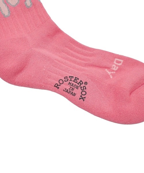 ROSE BUD(ローズバッド)の「(ROSTER SOX)FIRE(ソックス/靴下・レディース・ピンク/ブルー・ONE SIZE)」の5枚目の写真