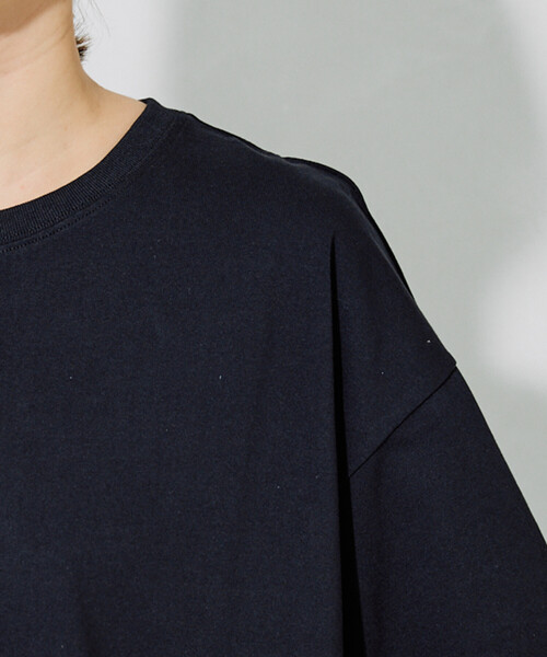FREAK'S STORE（フリークスストア）の「限定展開　<接触冷感・吸水速乾・UVカット・抗菌・防臭>STORATECH(ストラテック) ベーシック 半袖 Tシャツ（Tシャツ/カットソー・レディース・ライトピンク/ブラック/その他13/ブラウン/チャコールグレー/オフホワイト/ブルー/ネイビー/ベージュ・MEDIUM/LARGE/SMALL）」の11枚目の写真