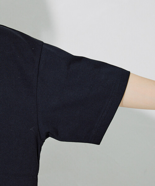 FREAK'S STORE（フリークスストア）の「限定展開　<接触冷感・吸水速乾・UVカット・抗菌・防臭>STORATECH(ストラテック) ベーシック 半袖 Tシャツ（Tシャツ/カットソー・レディース・ライトピンク/ブラック/その他13/ブラウン/チャコールグレー/オフホワイト/ブルー/ネイビー/ベージュ・MEDIUM/LARGE/SMALL）」の12枚目の写真