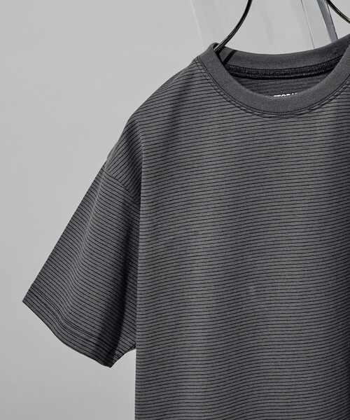 FREAK'S STORE（フリークスストア）の「限定展開　<接触冷感・吸水速乾・UVカット・抗菌・防臭>STORATECH(ストラテック) ベーシック 半袖 Tシャツ（Tシャツ/カットソー・レディース・ライトピンク/ブラック/その他13/ブラウン/チャコールグレー/オフホワイト/ブルー/ネイビー/ベージュ・MEDIUM/LARGE/SMALL）」の4枚目の写真