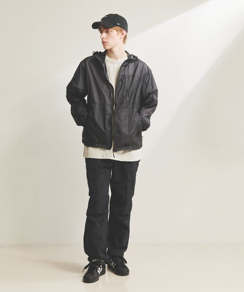 NANGA（ナンガ）の「【NANGA / ナンガ】N2610-1A005D / 26SS 軽量シアージャケット / パッカブル / 日焼け対策 / ユニセックス（ブルゾン・メンズ・ブラック/グレー・M/L）」の14枚目の写真