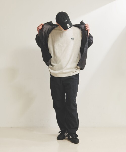 NANGA（ナンガ）の「【NANGA / ナンガ】N2610-1A005D / 26SS 軽量シアージャケット / パッカブル / 日焼け対策 / ユニセックス（ブルゾン・メンズ・ブラック/グレー・M/L）」の16枚目の写真
