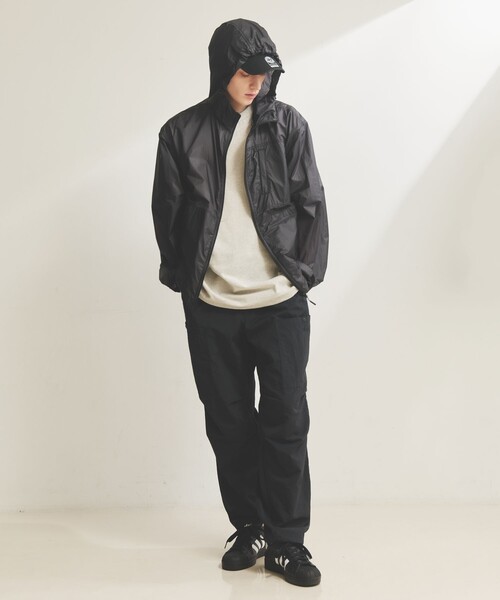 NANGA（ナンガ）の「【NANGA / ナンガ】N2610-1A005D / 26SS 軽量シアージャケット / パッカブル / 日焼け対策 / ユニセックス（ブルゾン・メンズ・ブラック/グレー・M/L）」の17枚目の写真