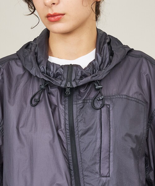 NANGA（ナンガ）の「【NANGA / ナンガ】N2610-1A005D / 26SS 軽量シアージャケット / パッカブル / 日焼け対策 / ユニセックス（ブルゾン・メンズ・ブラック/グレー・M/L）」の20枚目の写真