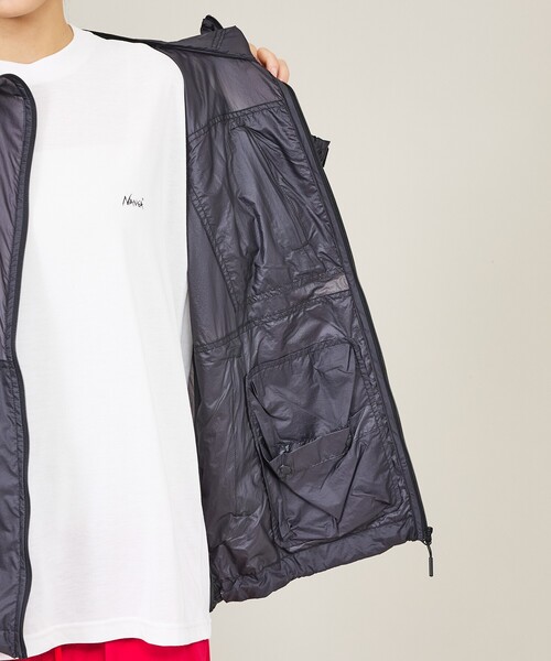 NANGA（ナンガ）の「【NANGA / ナンガ】N2610-1A005D / 26SS 軽量シアージャケット / パッカブル / 日焼け対策 / ユニセックス（ブルゾン・メンズ・ブラック/グレー・M/L）」の22枚目の写真