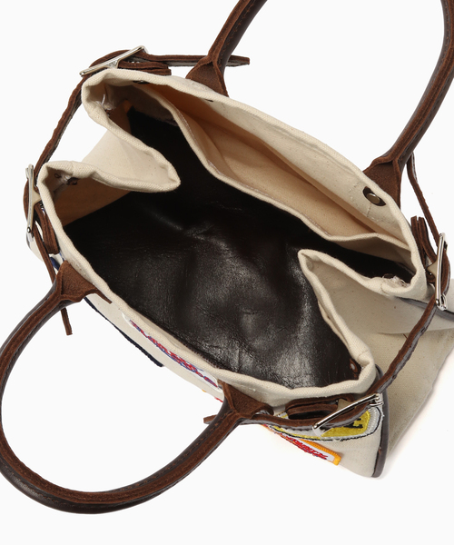 HERITAGE LEATHER（ヘリテージレザー）の「HERITAGE LEATHER / ヘリテージレザー 別注 CANVAS  HL 25（トートバッグ・メンズ・アイボリー・FREE）」の3枚目の写真
