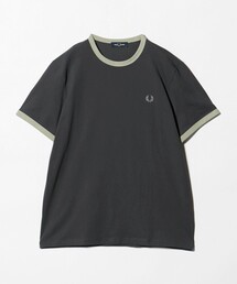 SHIPS別注】FRED PERRY: ワンポイントロゴ ピケ Tシャツ 26SS（Tシャツ