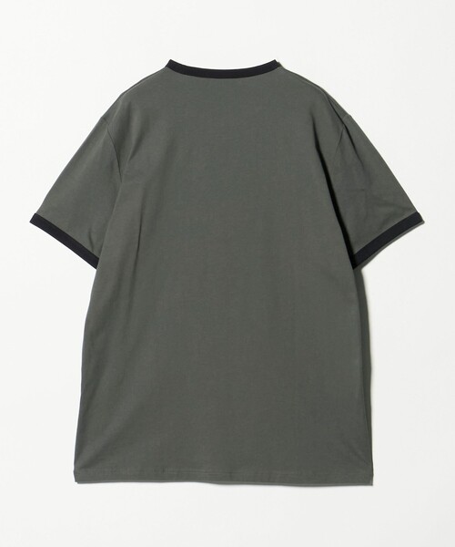 FRED PERRY（フレッドペリー）の「＜FRED PERRY＞リンガー Tシャツ（Tシャツ/カットソー・メンズ・ダークグレー/オフホワイト/ダークグリーン・M/XL/L）」の4枚目の写真