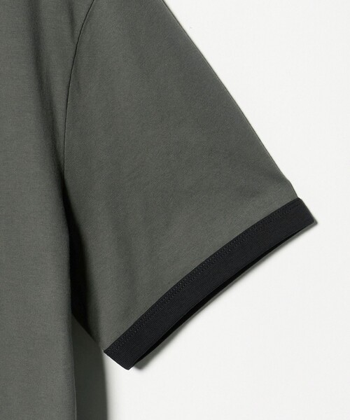 FRED PERRY（フレッドペリー）の「＜FRED PERRY＞リンガー Tシャツ（Tシャツ/カットソー・メンズ・ダークグレー/オフホワイト/ダークグリーン・M/XL/L）」の6枚目の写真