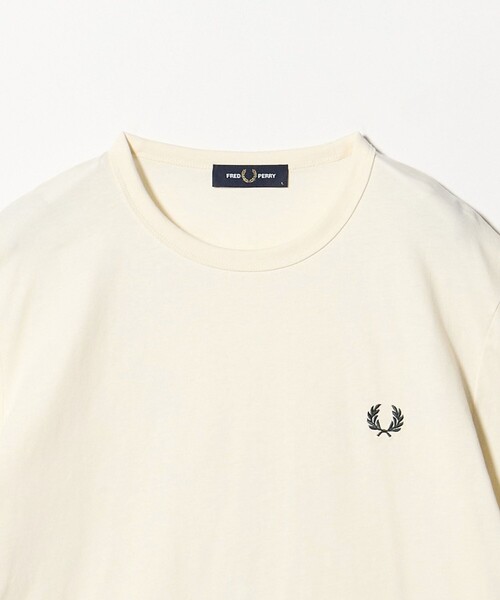 FRED PERRY（フレッドペリー）の「＜FRED PERRY＞リンガー Tシャツ（Tシャツ/カットソー・メンズ・ダークグレー/オフホワイト/ダークグリーン・M/XL/L）」の9枚目の写真