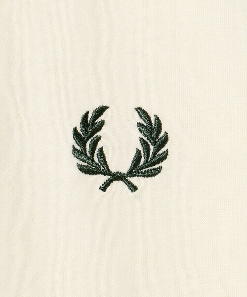 FRED PERRY（フレッドペリー）の「＜FRED PERRY＞リンガー Tシャツ（Tシャツ/カットソー・メンズ・ダークグレー/オフホワイト/ダークグリーン・M/XL/L）」の10枚目の写真