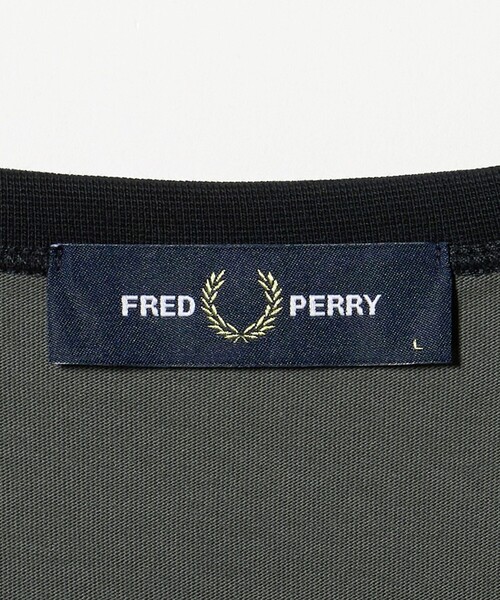FRED PERRY（フレッドペリー）の「＜FRED PERRY＞リンガー Tシャツ（Tシャツ/カットソー・メンズ・ダークグレー/オフホワイト/ダークグリーン・M/XL/L）」の15枚目の写真