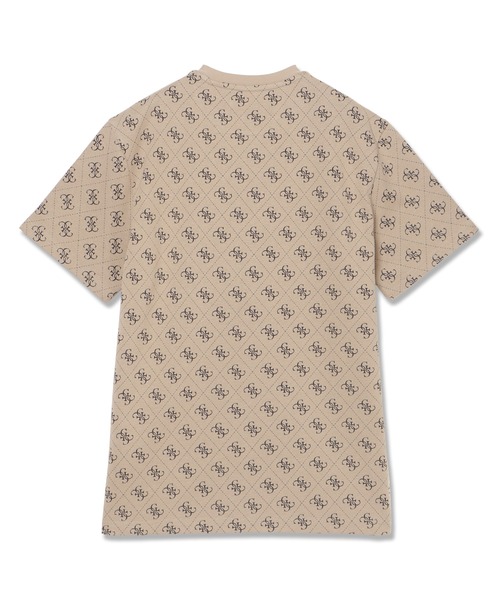 Guess(ゲス)の「JACQUARD 4G Knit Top Tシャツ 総柄(Tシャツ/カットソー・メンズ・ベージュ/ネイビー・MEDIUM/XX-LARGE/X-LARGE/LARGE/SMALL)」の7枚目の写真