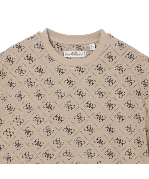 Guess(ゲス)の「JACQUARD 4G Knit Top Tシャツ 総柄(Tシャツ/カットソー・メンズ・ベージュ/ネイビー・MEDIUM/XX-LARGE/X-LARGE/LARGE/SMALL)」の6枚目の写真