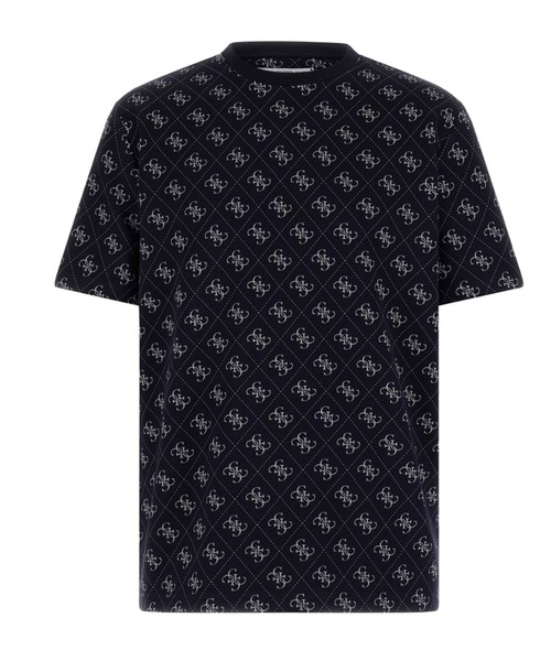 Guess(ゲス)の「JACQUARD 4G Knit Top Tシャツ 総柄(Tシャツ/カットソー・メンズ・ベージュ/ネイビー・MEDIUM/XX-LARGE/X-LARGE/LARGE/SMALL)」の10枚目の写真