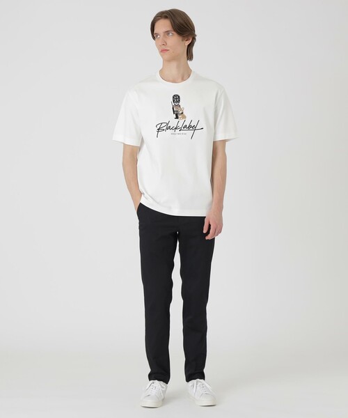 BLACK LABEL CRESTBRIDGE(ブラックレーベル・クレストブリッジ)の「ガーズマングラフィックTシャツ(Tシャツ/カットソー・メンズ・レッド系その他/ブラック/オフホワイト・L/LL/M/S)」の4枚目の写真