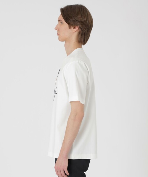 BLACK LABEL CRESTBRIDGE(ブラックレーベル・クレストブリッジ)の「ガーズマングラフィックTシャツ(Tシャツ/カットソー・メンズ・レッド系その他/ブラック/オフホワイト・L/LL/M/S)」の18枚目の写真