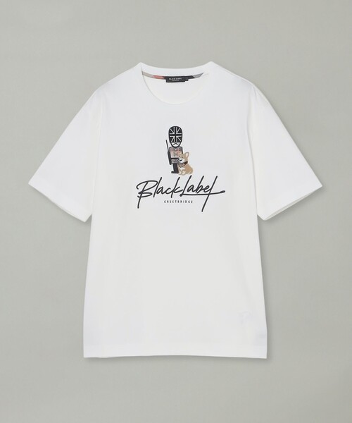 BLACK LABEL CRESTBRIDGE(ブラックレーベル・クレストブリッジ)の「ガーズマングラフィックTシャツ(Tシャツ/カットソー・メンズ・レッド系その他/ブラック/オフホワイト・L/LL/M/S)」の15枚目の写真