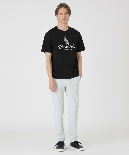 BLACK LABEL CRESTBRIDGE(ブラックレーベル・クレストブリッジ)の「ガーズマングラフィックTシャツ(Tシャツ/カットソー・メンズ・レッド系その他/ブラック/オフホワイト・L/LL/M/S)」の14枚目の写真
