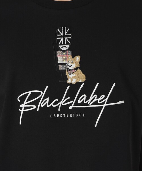 BLACK LABEL CRESTBRIDGE(ブラックレーベル・クレストブリッジ)の「ガーズマングラフィックTシャツ(Tシャツ/カットソー・メンズ・レッド系その他/ブラック/オフホワイト・L/LL/M/S)」の11枚目の写真
