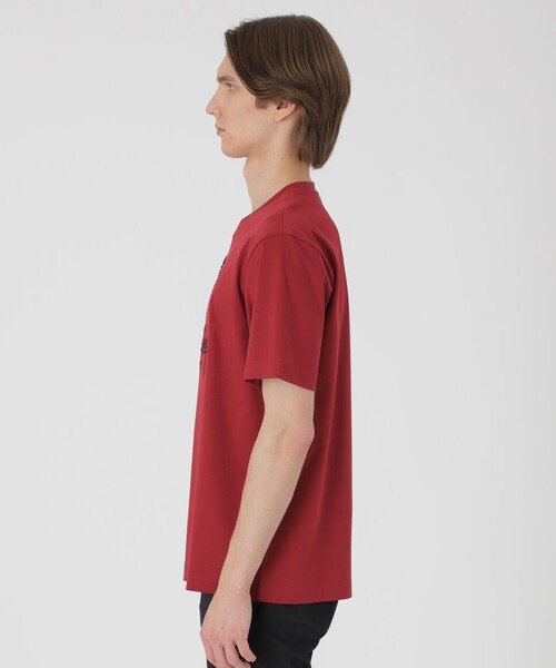 BLACK LABEL CRESTBRIDGE(ブラックレーベル・クレストブリッジ)の「ガーズマングラフィックTシャツ(Tシャツ/カットソー・メンズ・レッド系その他/ブラック/オフホワイト・L/LL/M/S)」の8枚目の写真
