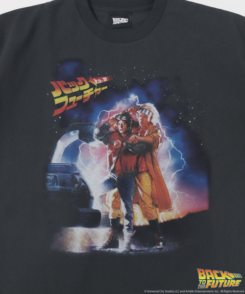 JOURNAL STANDARD relume(ジャーナルスタンダード レリューム)の「BACK TO THE FUTURE / バックトゥザフューチャー 別注 ムービー プリントT(Tシャツ/カットソー・メンズ・ホワイト/ライトグレー/ブラックミックス/ブラック・LARGE/MEDIUM)」の11枚目の写真