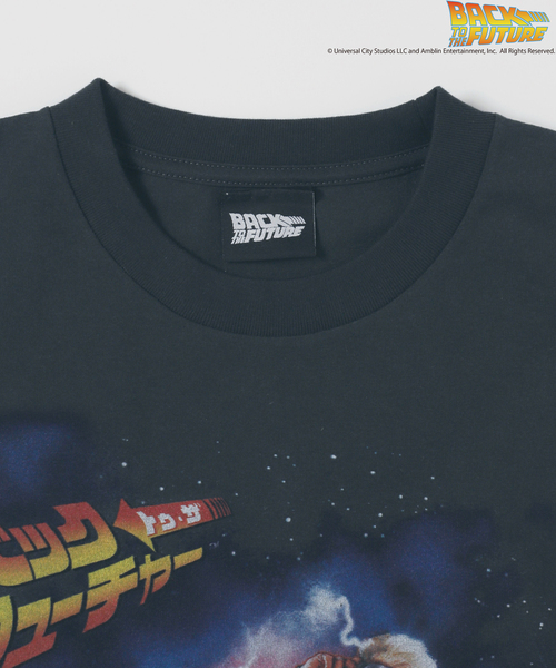 JOURNAL STANDARD relume(ジャーナルスタンダード レリューム)の「BACK TO THE FUTURE / バックトゥザフューチャー 別注 ムービー プリントT(Tシャツ/カットソー・メンズ・ホワイト/ライトグレー/ブラックミックス/ブラック・LARGE/MEDIUM)」の12枚目の写真