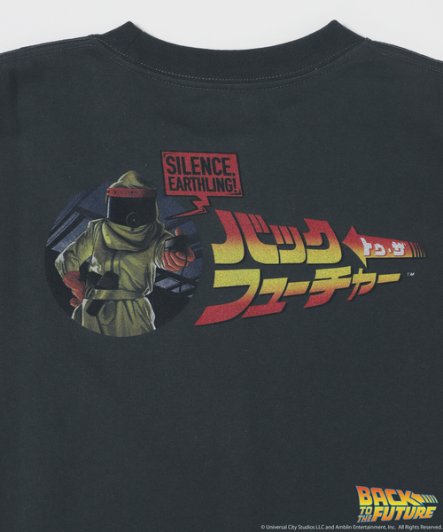 JOURNAL STANDARD relume(ジャーナルスタンダード レリューム)の「BACK TO THE FUTURE / バックトゥザフューチャー 別注 ムービー プリントT(Tシャツ/カットソー・メンズ・ホワイト/ライトグレー/ブラックミックス/ブラック・LARGE/MEDIUM)」の15枚目の写真