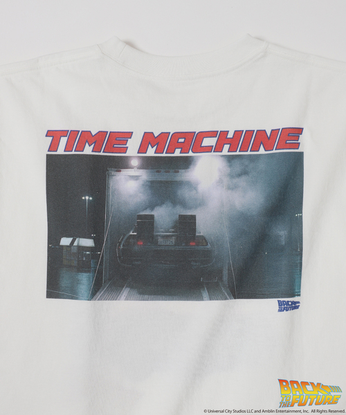 JOURNAL STANDARD relume(ジャーナルスタンダード レリューム)の「BACK TO THE FUTURE / バックトゥザフューチャー 別注 ムービー プリントT(Tシャツ/カットソー・メンズ・ホワイト/ライトグレー/ブラックミックス/ブラック・LARGE/MEDIUM)」の19枚目の写真
