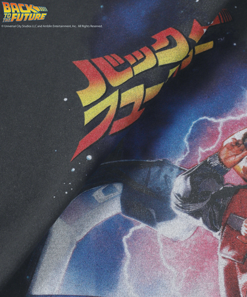 JOURNAL STANDARD relume(ジャーナルスタンダード レリューム)の「BACK TO THE FUTURE / バックトゥザフューチャー 別注 ムービー プリントT(Tシャツ/カットソー・メンズ・ホワイト/ライトグレー/ブラックミックス/ブラック・LARGE/MEDIUM)」の21枚目の写真