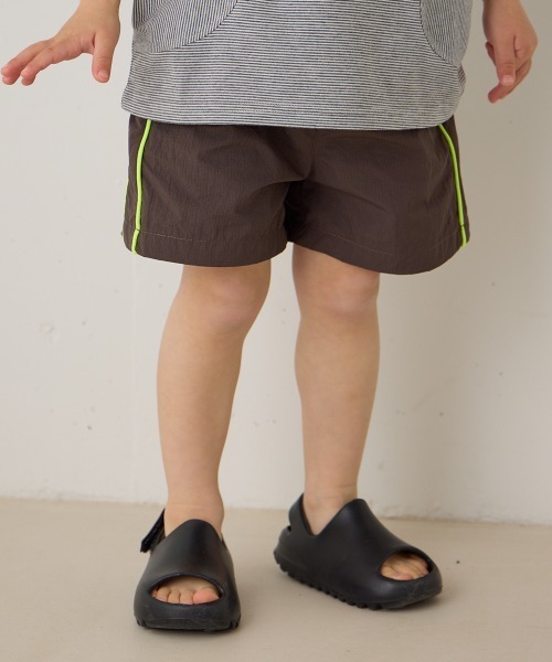 riziere（リジェール）の「ネオンダブルライン水陸両用ショートパンツ（その他パンツ・キッズ・ブラウン/モカ・120/110/100/90/150/140/130）」の15枚目の写真