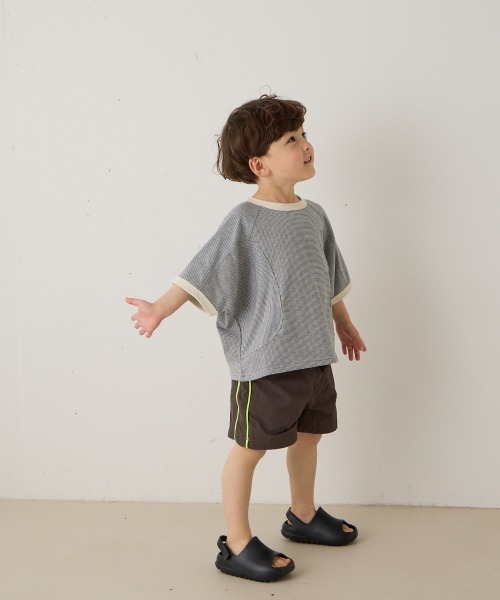 riziere（リジェール）の「ネオンダブルライン水陸両用ショートパンツ（その他パンツ・キッズ・ブラウン/モカ・120/110/100/90/150/140/130）」の9枚目の写真