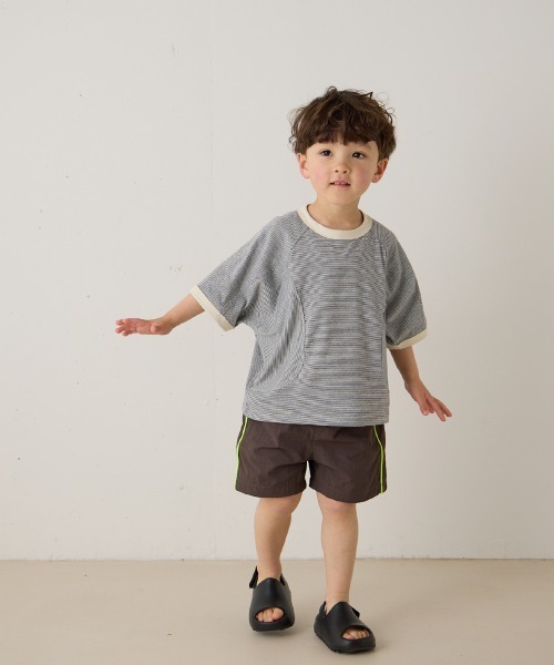 riziere（リジェール）の「ネオンダブルライン水陸両用ショートパンツ（その他パンツ・キッズ・ブラウン/モカ・120/110/100/90/150/140/130）」の11枚目の写真