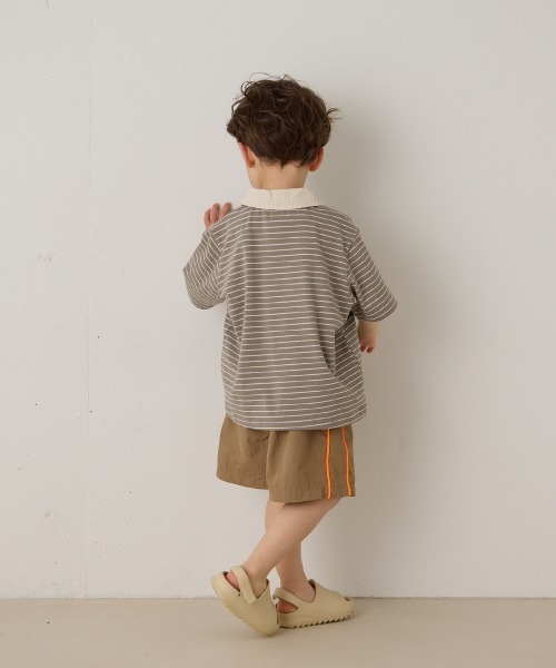 riziere（リジェール）の「ネオンダブルライン水陸両用ショートパンツ（その他パンツ・キッズ・ブラウン/モカ・120/110/100/90/150/140/130）」の14枚目の写真