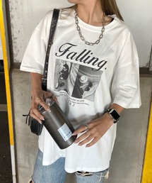 ロゴ転写ビッグTシャツ