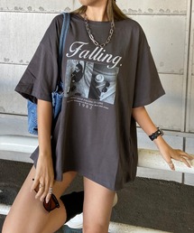 ロゴ転写ビッグTシャツ