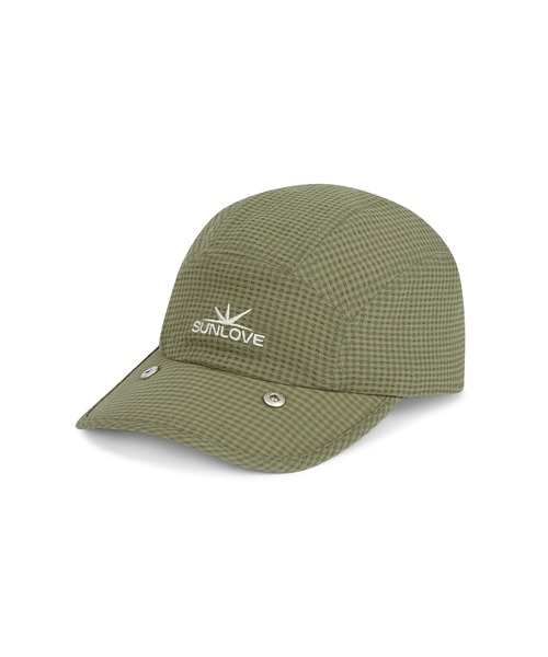 SUNLOVE（サンラブ）の「Check Breath Hybrid Cap（キャップ）」 - WEAR