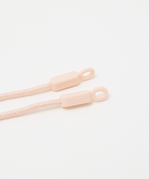 IZIPIZI(イジピジ)の「IZIPIZI/イジピジ DAILY CORD グラス デイリー コード Glass Daily Cord /眼鏡紐 /メガネ キーパー /ストラップ(サングラス・メンズ・ブラック/スモークピンク・フリー)」の15枚目の写真