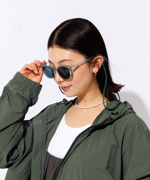 IZIPIZI(イジピジ)の「IZIPIZI/イジピジ DAILY CORD グラス デイリー コード Glass Daily Cord /眼鏡紐 /メガネ キーパー /ストラップ(サングラス・メンズ・ブラック/スモークピンク・フリー)」の20枚目の写真