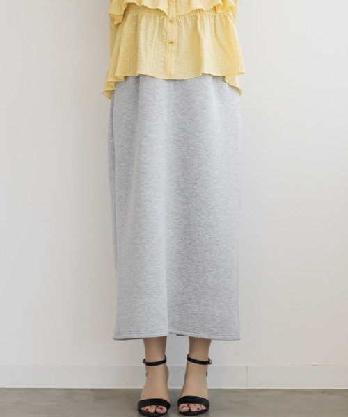 CLETTE（クレット）の「ストレッチナロースカート（スカート・レディース・ブラック/アイボリー/グレー・3L/LL/4L）」の15枚目の写真